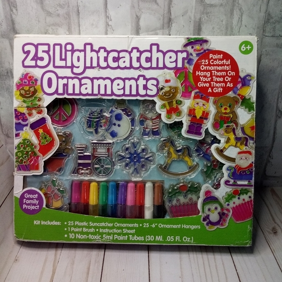 25 Lightcatcher Ornaments Kids Craft Hobby Set - Picture 7 of 10
